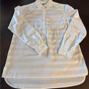 Women’s White Striped Shirt